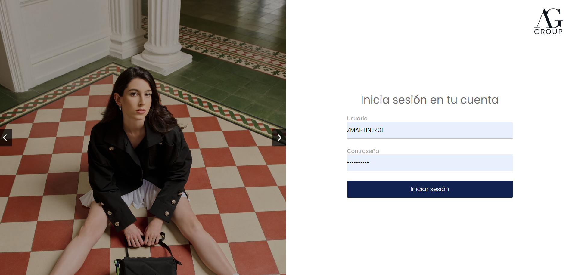 Web portal extending an enterprise ERP